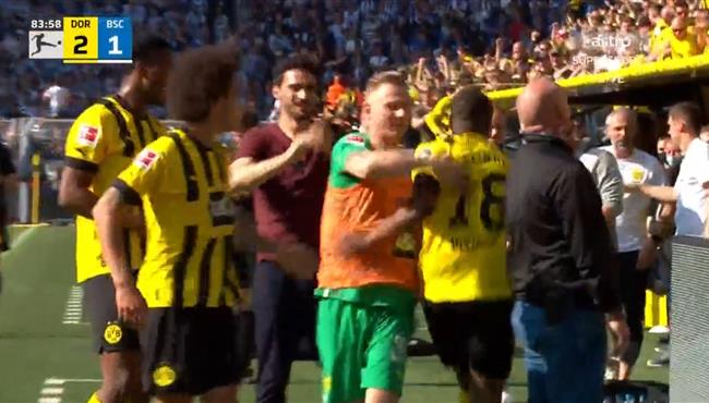 اهداف مباراة بوروسيا دورتموند وهيرتا برلين 2 1 الدوري الالماني