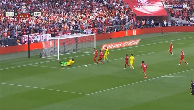 اليسون ينقذ ليفربول من هدف محقق لتشيلسي بنهائي كأس الاتحاد الانجليزي