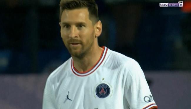هدف ميسي الاول في مرمي مونبلييه بالدوري الفرنسي