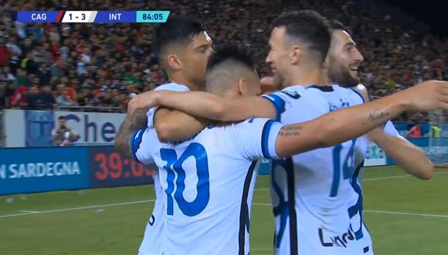 اهداف مباراة انتر ميلان وكالياري 3 1 الدوري الايطالي