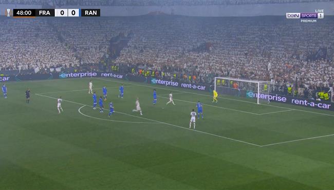 فرصة خطيرة لأينتراخت فرانكفورت امام جلاسكو رينجرز بنهائي الدوري الاوروبي