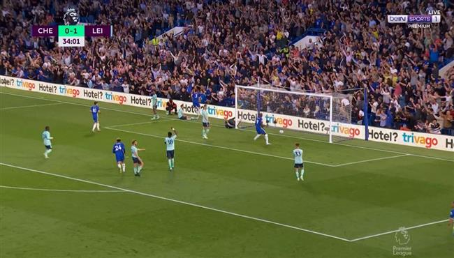 اهداف مباراة تشيلسي وليستر سيتي 1 1 الدوري الانجليزي