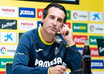 إيمري ي علن عودة مهاجم فياريال وغياب لاعبين أمام ليفربول في دوري أبطال أوروبا