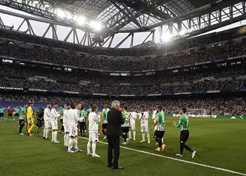 ممر شرفي مزدوج في مباراة ريال مدريد وريال بيتيس بالدوري الإسباني