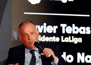 رئيس الليجا تجديد مبابي لـ باريس سان جيرمان إهانة لكرة القدم