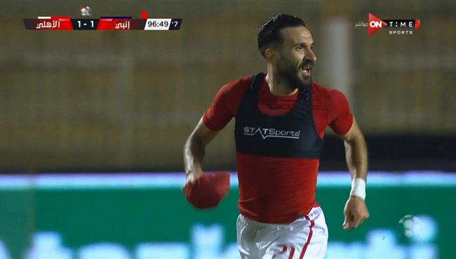 هدف علي معلول القاتل في مرمي انبي بالدوري المصري