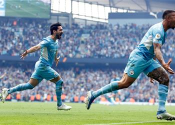 فيديو ريمونتادا تاريخية تقود مانشستر سيتي لإحباط ليفربول والتتويج بالدوري الإنجليزي أمام أستون فيلا