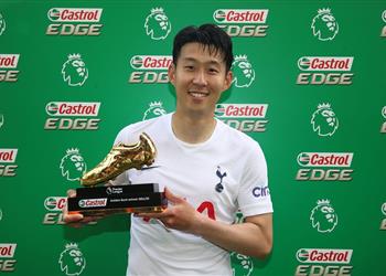 أول تعليق من سون هيونج بعد تتويجه بـ الحذاء الذهبي مناصفة مع محمد صلاح