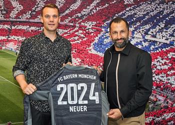رسمي ا بايرن ميونخ يعلن تمديد عقد مانويل نوير حتى 2024