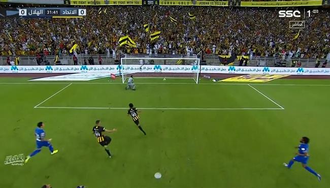 هدف الاتحاد الاول في مرمي الهلال 1 0 الدوري السعودي