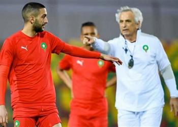 حكيم زياش عن وحيد خليلهودزيتش لن أعود لمنتخب المغرب تحت قيادته حتى لو طار في السماء