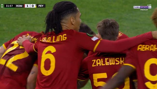 هدف فوز روما علي فينورد روتردام 1 0 نهائي دوري المؤتمر الاوروبي