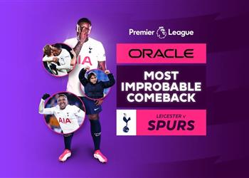 البريميرليج يمنح توتنهام جائزة أفضل ريمونتادا بعد العودة المجنونة أمام ليستر سيتي