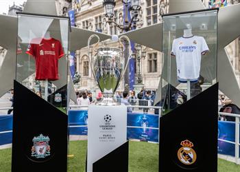 صورة يويفا يعلن عن كرة نهائي دوري أبطال أوروبا بين ليفربول وريال مدريد