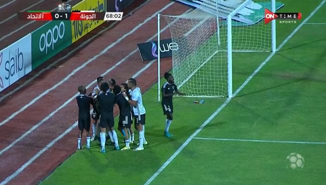 هدف فوز الجونة علي الاتحاد 1 0 الدوري المصري