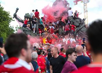 جماهير ليفربول محمد صلاح سينتقم من ريال مدريد ويسخرون من مانشستر سيتي