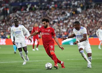 تعرف على تقييم محمد صلاح في مباراة ليفربول وريال مدريد