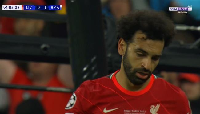 محمد صلاح كاد ان يسجل هدف في الوقت القاتل امام ريال مدريد