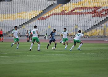 فيديو بيراميدز يقسو على المصري بثلاثية في الدوري