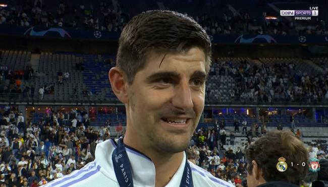 تصريحات كورتوا بعد مباراة ريال مدريد وليفربول في نهائي دوري ابطال اوروبا