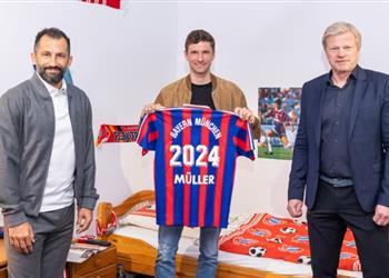 رسمي ا بايرن ميونخ ي علن تجديد عقد مولر حتى 2024