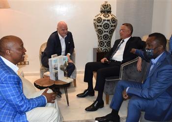 فيديو إنفانتينو قبل نهائي دوري أبطال إفريقيا أهنئ المغرب