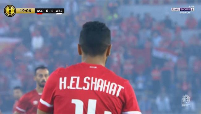 حسين الشحات يهدر فرصة هدف امام الوداد في نهائي دوري ابطال افريقيا