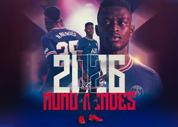 رسمي ا باريس سان جيرمان يضم نونو مينديز حتى 2026