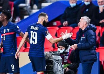 ديشامب بنزيما كان حاسم ا في ألقاب ريال مدريد ويستحق الكرة الذهبية