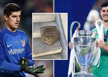 رغم غضب الجماهير أتلتيكو مدريد ي عيد لوحة كورتوا لممشى الأساطير