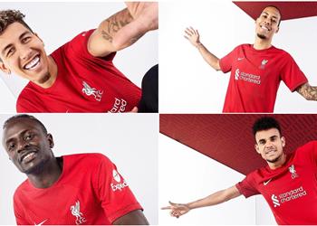 فيديو وصور بدون محمد صلاح ليفربول ي علن عن قميصه الجديد