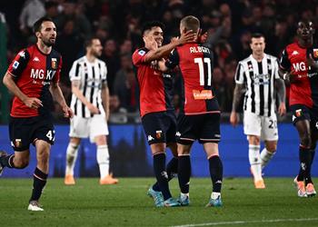 بالفيديو ريمونتادا قاتلة تقود جنوى للفوز على يوفنتوس في الدوري الإيطالي