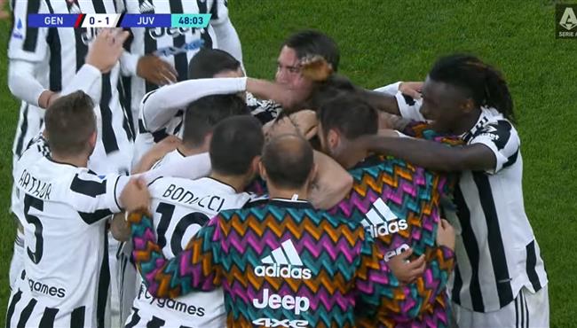 اهداف مباراة يوفنتوس وجنوي 1 2 الدوري الايطالي