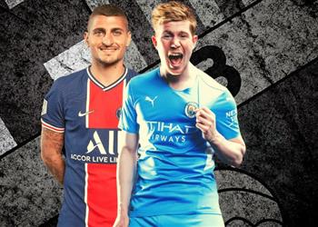 رغم صعوبة المهمة فيراتي ودي بروين على رادار برشلونة