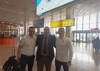 طاقم التحكيم الأجنبي يصل مصر استعداد ا لنهائي دوري السلة بين الأهلي والاتحاد