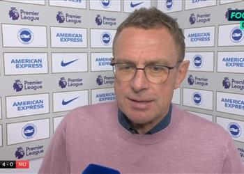 رانجنيك نعتذر لجماهيرنا على الهزيمة المذلة وعلينا ضمان التأهل للدوري الأوروبي