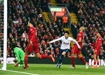 ترتيب هدافي الدوري الإنجليزي بعد هدف سون في مباراة ليفربول وتوتنهام