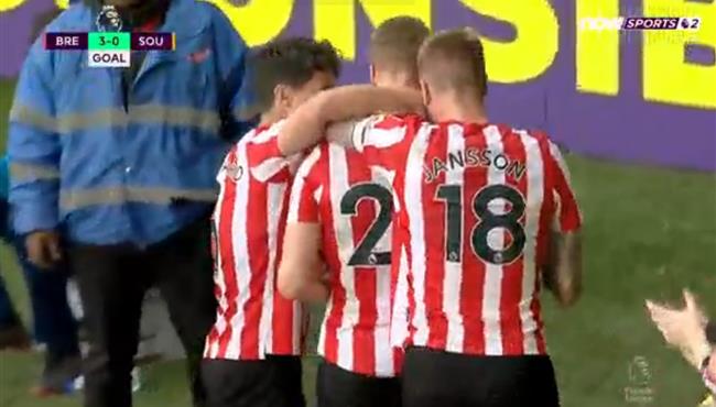 اهداف مباراة برينتفورد وساوثهامبتون 3 0 الدوري الانجليزي