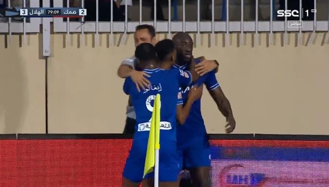 هدف الهلال الثالث في مرمي ضمك 3 2 موسي ماريجا