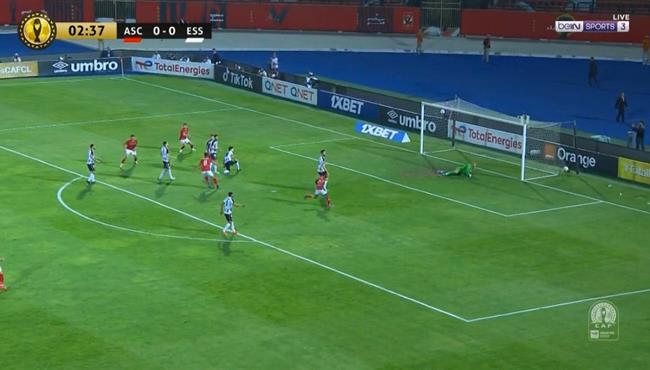 هدف الاهلي الملغي امام وفاق سطيف في دوري ابطال افريقيا