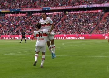 فيديو عمر مرموش يصنع هدف التقدم لـ شتوتجارت ضد بايرن ميونخ