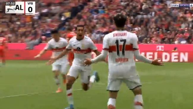 اهداف مباراة شتوتجارت وبايرن ميونخ 2 2 الدوري الالماني