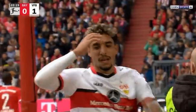 عمر مرموش يهدر انفراد تام امام بايرن ميونخ في الدوري الالماني