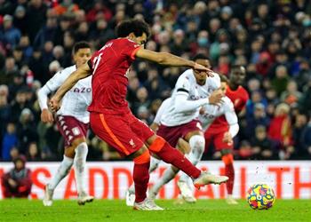 ليفربول يحفز محمد صلاح قبل مواجهة أستون فيلا