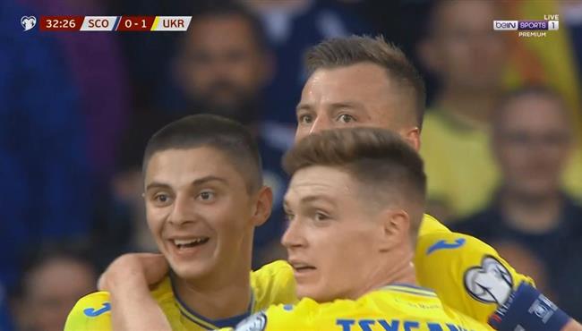 اهداف مباراة اوكرانيا واسكتلندا 3 1 تصفيات كأس العالم