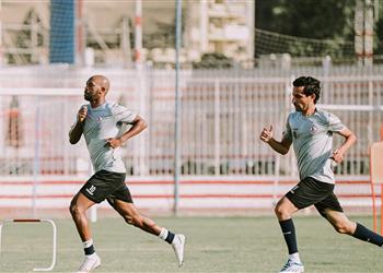 مران الزمالك جلسة بين فيريرا ولاعب الفريق وتدريبات إضافية لـ شيكابالا وحفني