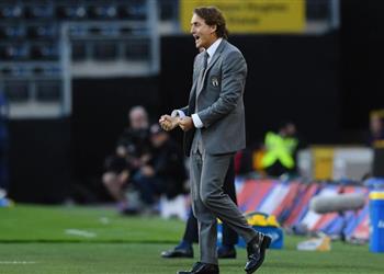 مانشيني صنعنا فرص ا أكثر من إنجلترا وأداء إيطاليا جيد رغم الظروف