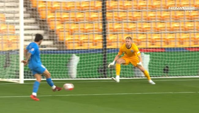 تصدي رامسدال الرائع في مباراة انجلترا وايطاليا