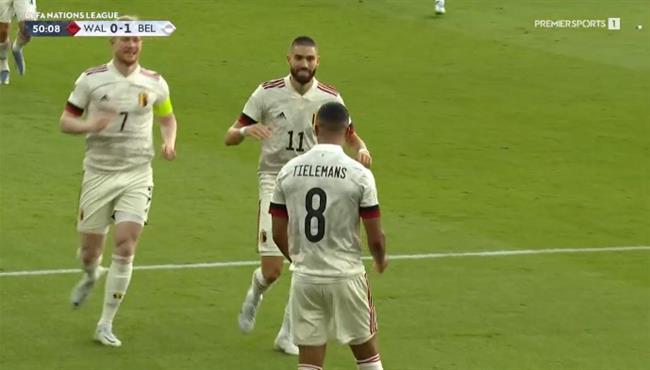 ملخص واهداف مباراة بلجيكا وويلز 1 1 دوري الامم الاوروبية