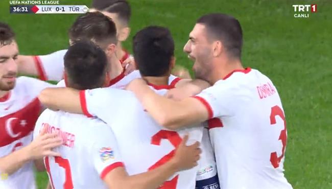 اهداف مباراة تركيا ولوكسمبورج 2 0 دوري الامم الاوروبية